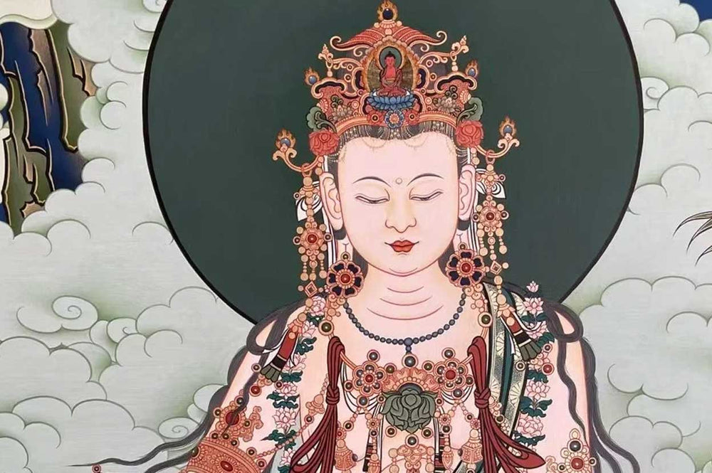 The Ethereal Encounter: Discovering the Spiritual Presence of the Water-Moon Bodhisattva