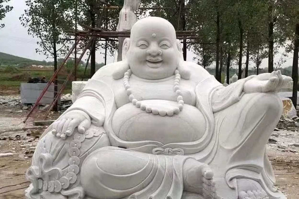 The Treasures of Dynasties: White Jade Marble Buddha Statues in Imperial China
