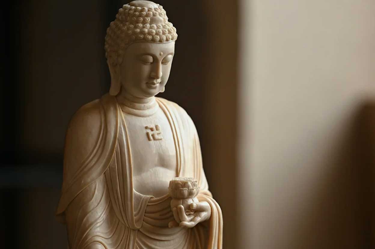 Dhyani Buddha symbolize characteristics of Cosmic Buddha