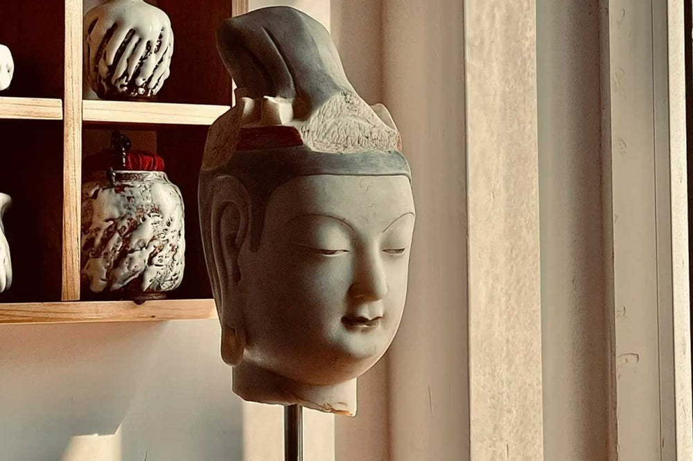 Masterful Creations: The Exquisite Craftsmanship of Buddha Head Stone Statues