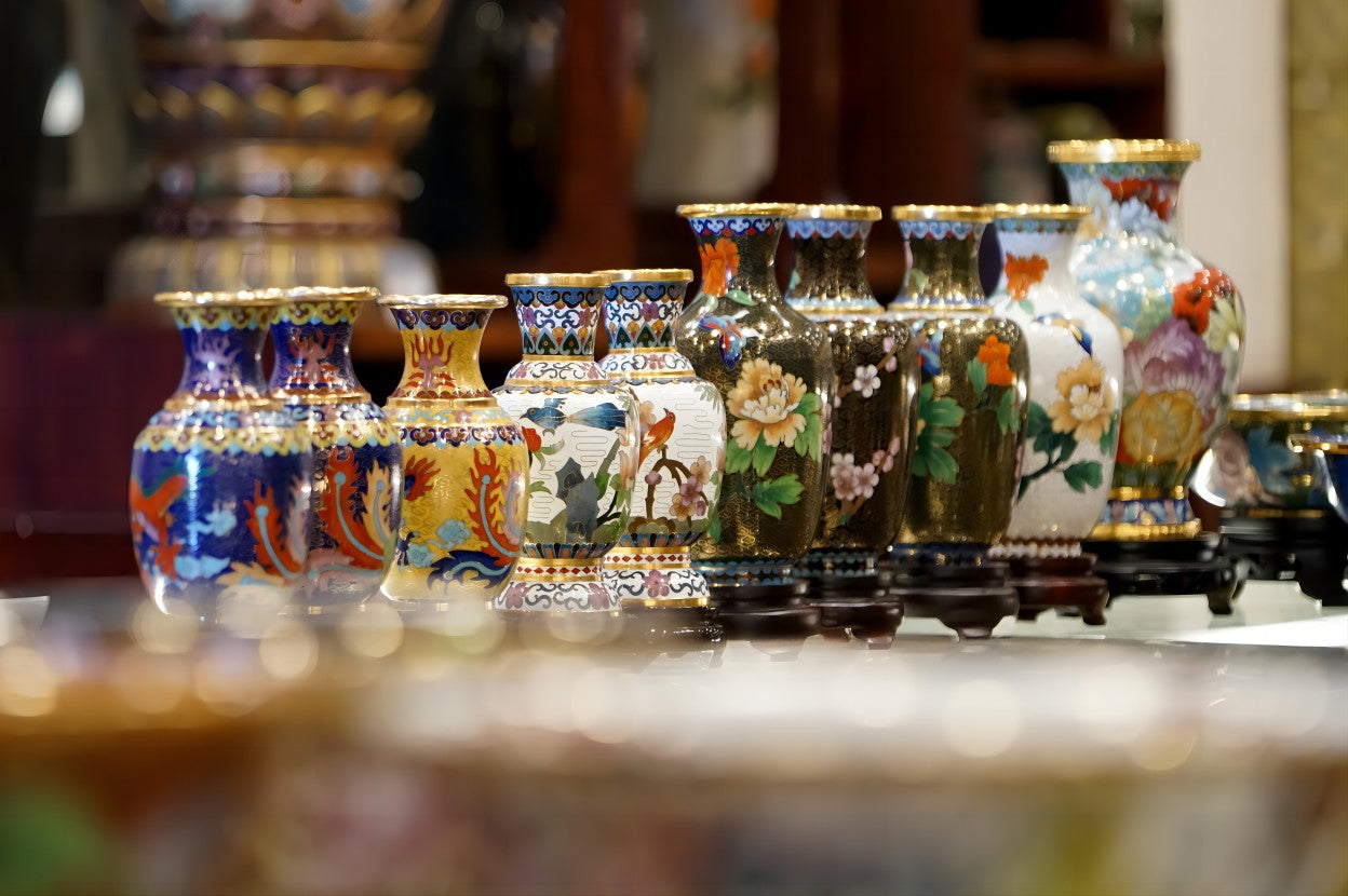 Crafted Brilliance: Appreciating Cloisonné Enamel's Artistic Magnificence