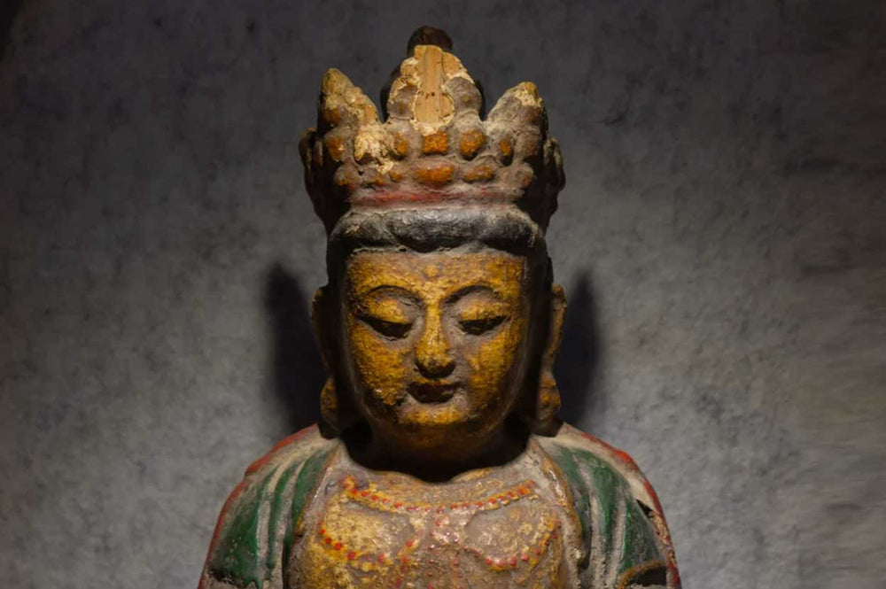 Mingling Eras: Ming Dynasty Ramee-lacquer Buddha Fusion