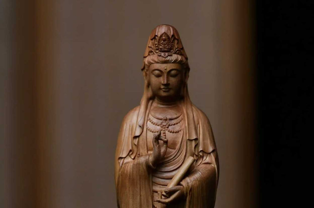 Carved in Serenity: Unveiling the Craftsmanship of Tang Dynasty Wooden Buddha Statues