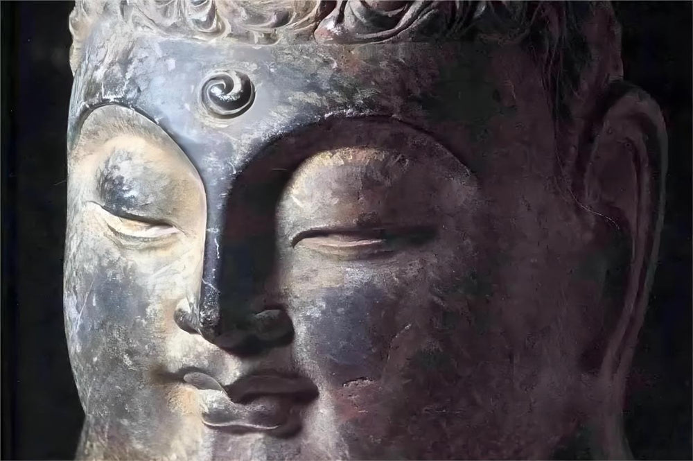 Unveiling the Historical Beauty: Grey Limestone Buddhas of the Tang Dynasty