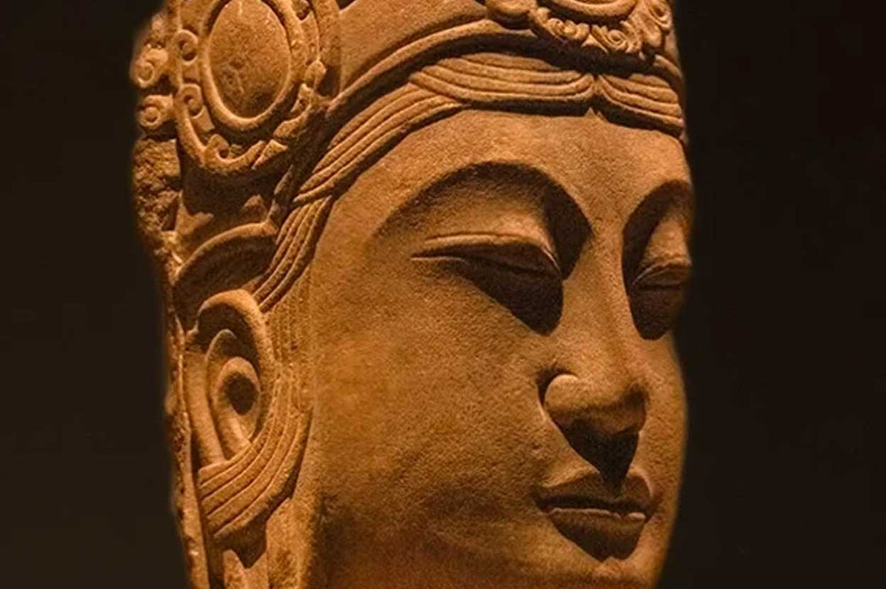Understanding the Symbolic Mudras of Tang Dynasty Buddha Head Statue