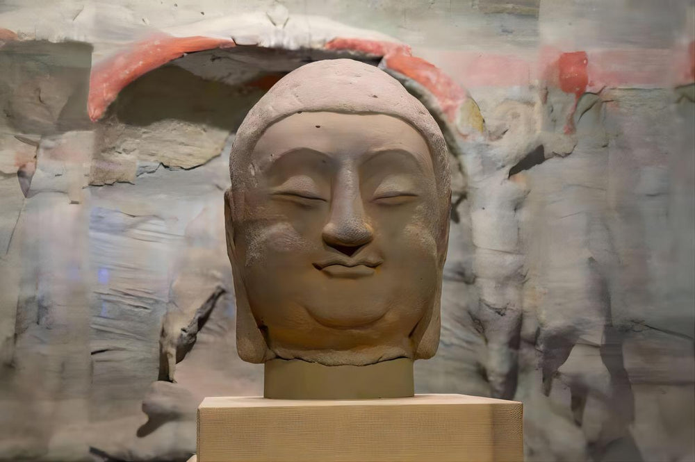 Harmonizing Body and Mind: Tang Dynasty Buddha Head Statue