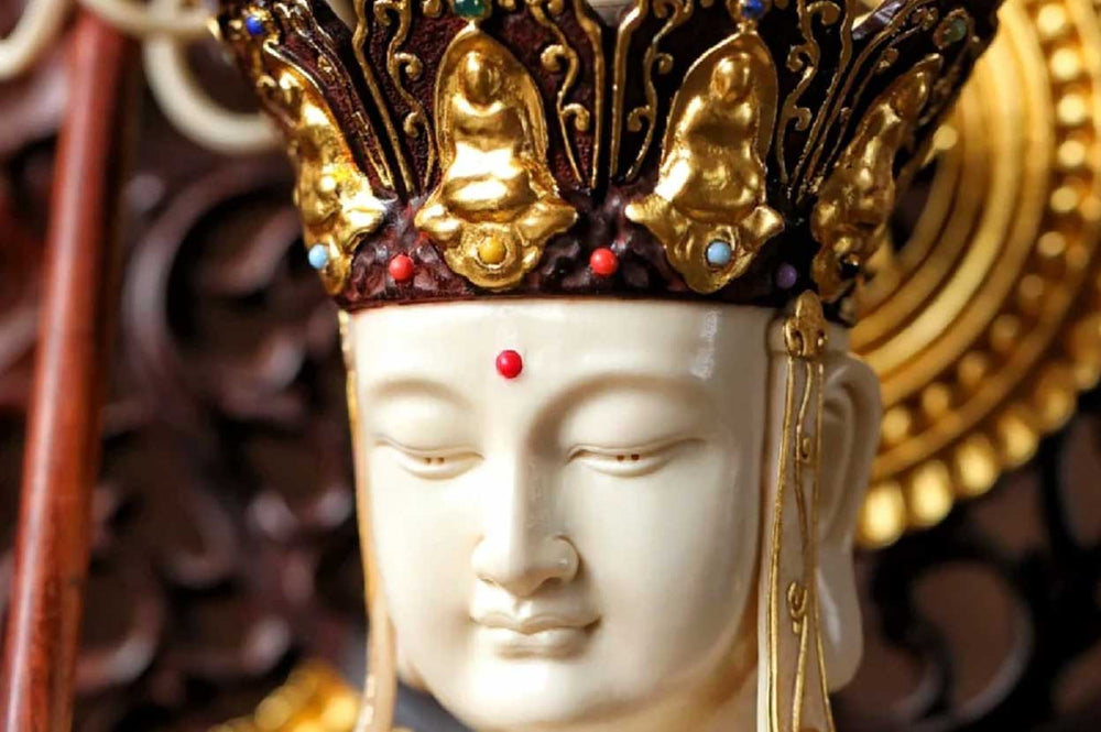 Unveiling the Timeless Beauty of White Jade Marble Buddha Statues