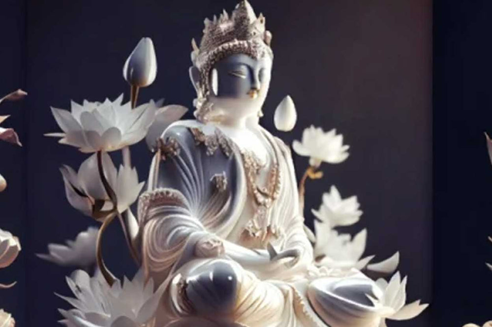 The Lotus Sculpture Buddha Statue: A Timeless Symbol of Enlightenment