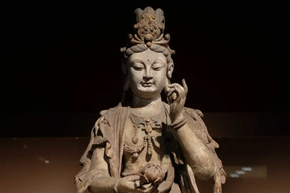 Journey through History: The Origins of Guanyin Statue Painted Wood Phoebe Zhennan