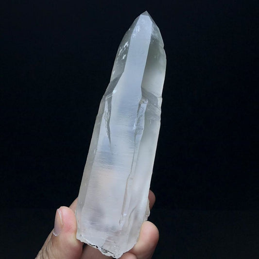 Health Quartz Crystal Kailash Energy Blessing Himalaya Natural white Raw stone Double-sided backbone Quartz Crystal