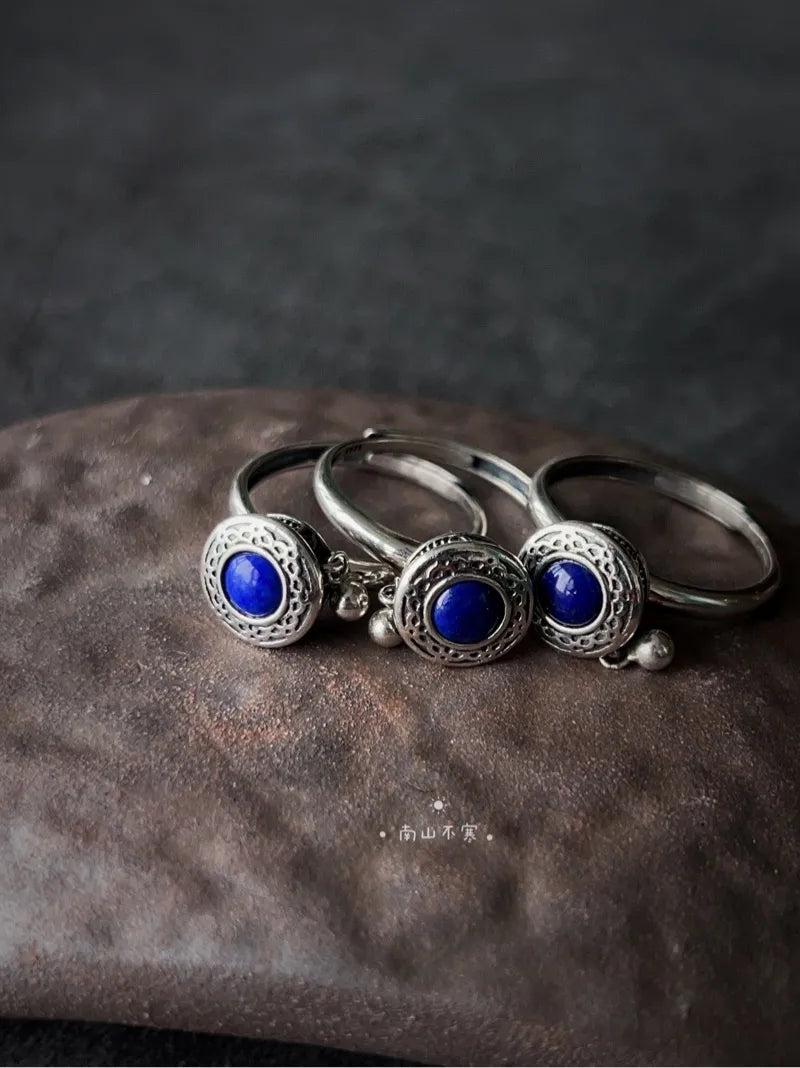 Healing Energy Lapis Lazuli Rings