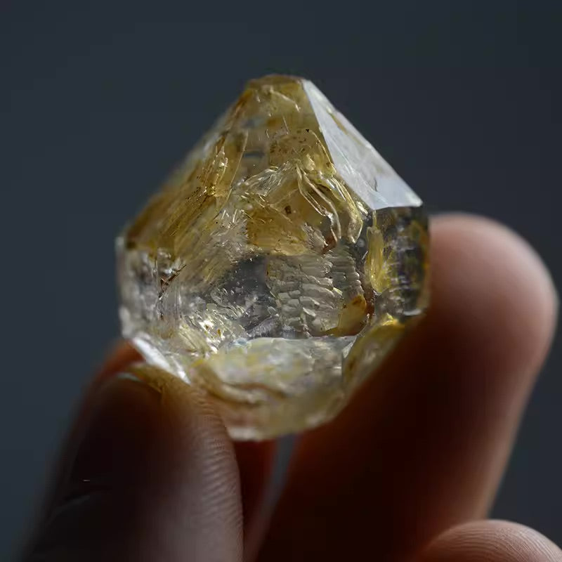 Wealth | Sacred Mountain Energy Blessing | Himalaya Natural Database | Gold Window | Row Quartz Crystal Stone