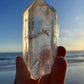 Tibet Angel Quartz Crystal White Raw Crystal Awakens Angelic Energy