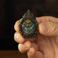Lotus division Deba burning turn scorpion magic enemy rub  Mine color  Tibetan antiques  Kang Tibetan area