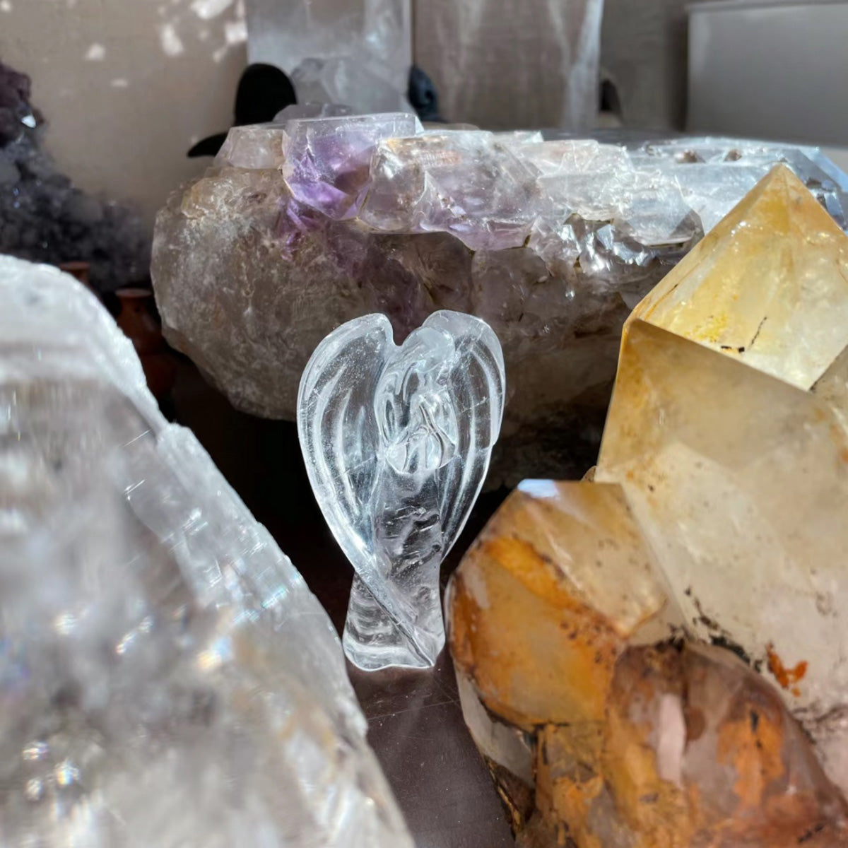 Angel Quartz Crystal Energy Raise Your Vibration and Hear Your Angels