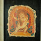 20th Century White Two-armed Mahakala Double Body Mural Tibetan Antique Thangka Purely Hand-painted puretibetan