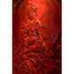 Water Moon Guanyin Avalokiteshvara Tibetan Style Hanging Screen Natural Carved lacquerware Eight Wonders of Yanjing Chinese Palace Classic Crafts