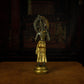 Qing Dynasty Caixu Buddha Mother Tibetan Antique Buddha Statue Gilt Standing Tibet Oriental Treasure