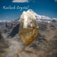Transparent Church Yellow Quartz Crystal Scepter Tibetan Quartz Crystal Kailash Energy Blessing Himalayas