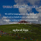 Hang the prayer flags for you in Northern Tibet grasslands puretibetan