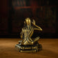 Ming Dynasty Venerable Milarepa Tibetan Antique Buddha Statue Huang Lima Thick Titus Babang Temple Oriental Treasure