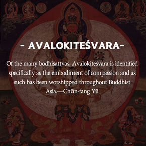 Avalokiteśvara WISDOM Tibetan Statue for Eliminating Difficulty puretibetan