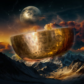 Full Moon Singing Bowl-Healing series-A puretibetan