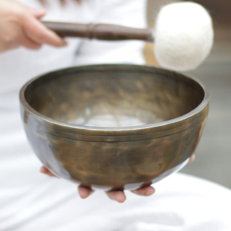 Thick Sirius Handcrafted Chakra Tibetan Singing Bowl Meditation Healing Pure Copper Ritual puretibetan