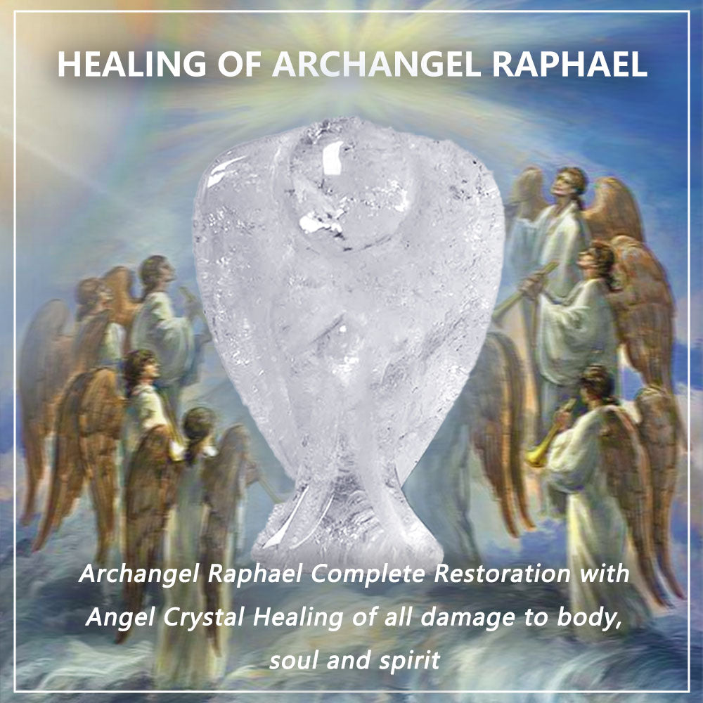Healing of Archangel Raphael Tibetan Angel Quartz Crystal Kailash Energy Protection Healing