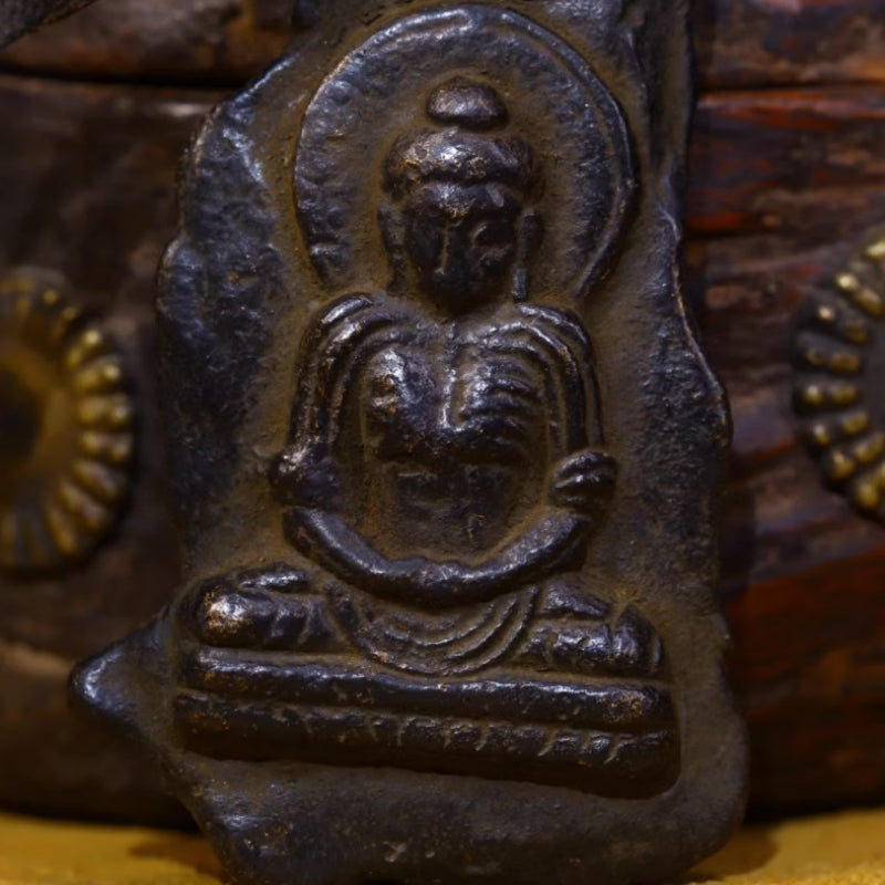 Shakyamuni Wisdom Talisman Pendent Tibetan Thokcha
