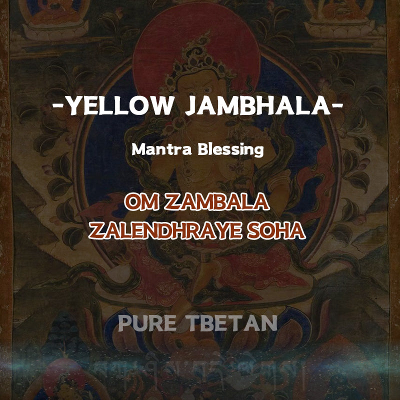 Yellow Jambhala Mantra Blessing Online
