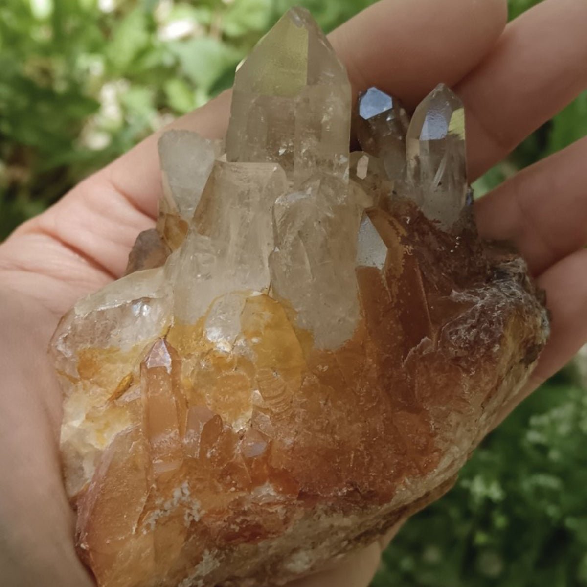 "Abundance | Tibetan Quartz Crystal | Kailash Energy Blessing  | Cluster Raw Stone | High Frequency Energy"