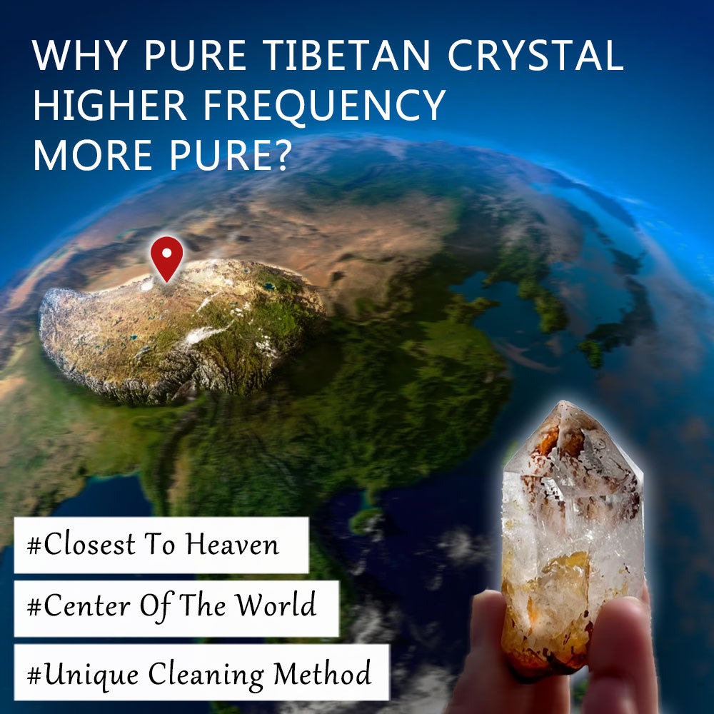 Wishful Mani Orb Quartz Crystal Kailash Energy Blessing Himalaya Tibetan White Quartz Crystal
