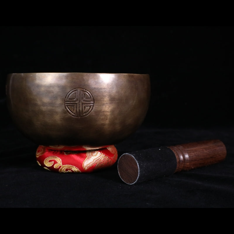 Full Moon Singing Bowl Copper Handcrafted Thickened Spiritual Healing puretibetan