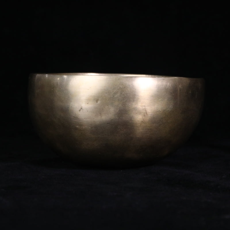 Uncolored Handcrafted Natural Singing Bowl Thin-Walled Meditation puretibetan
