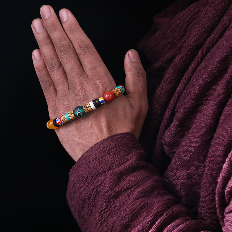 The Wealth Eye Bracelet from Tibet Series puretibetan