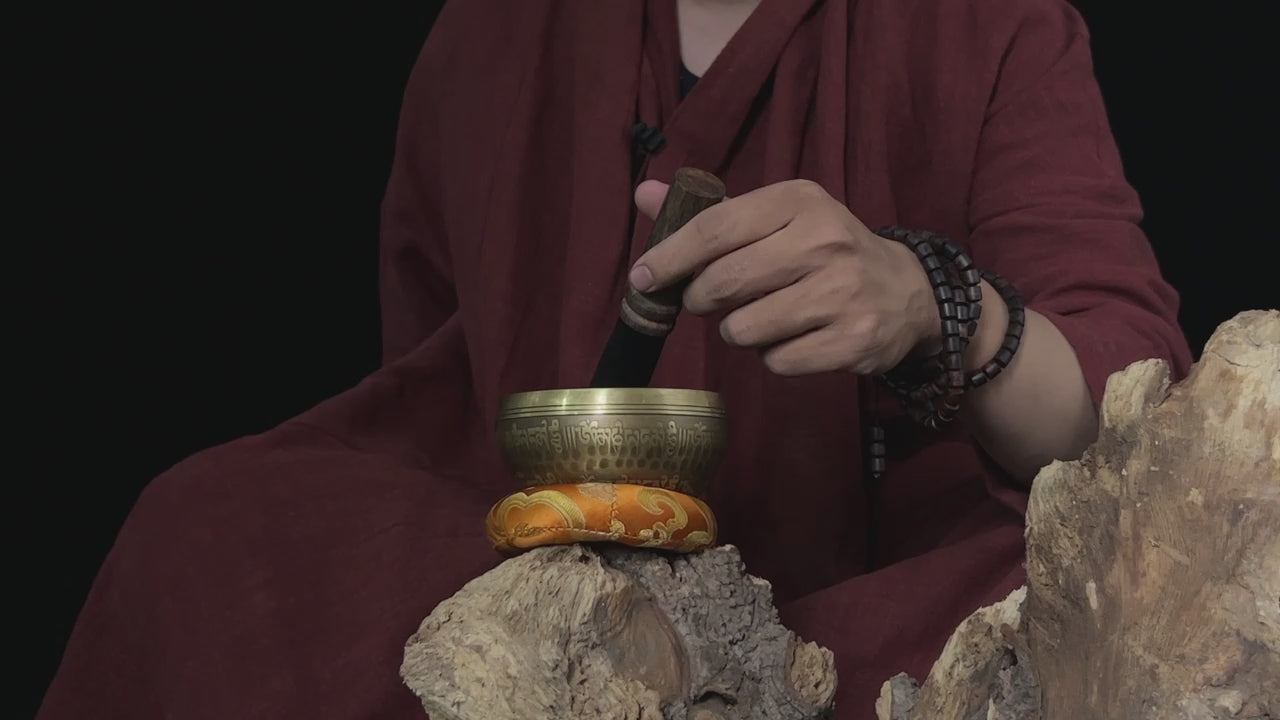 Antique Singing Bowl-Tibetan temple series-Third Eye Chakra
